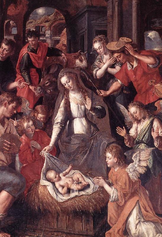 VOS, Marten de Scene from the Life of the Virgin ar Spain oil painting art